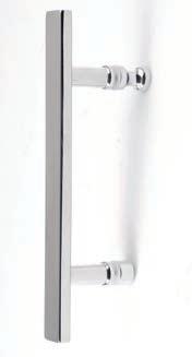 dveře Obdélníková zástěna Vznikne kombinací posuvných dveří a boční stěny Variabilní provedení L/P Rozměr Instalační sklo v mm