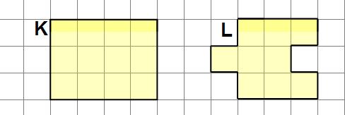 Vzdělávací Matematika Ročník 5. Tematický Geometrie v rovině a v prostoru RVP ZV M-5-3-02 Žák sčítá a odčítá graficky úsečky; určí délku lomené čáry, Na obrázku jsou tři rovinné útvary K, L, N.