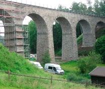 Rumburk POPIS: Sanace železničních mostů se