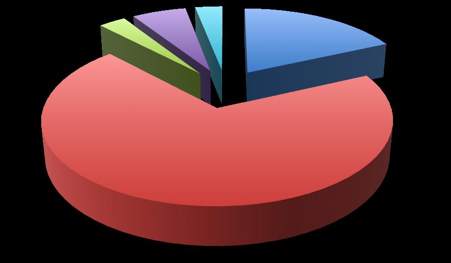 Graf 2 Rozdělení respondentů podle rodinného stavu Rozdělení respondentů dle rodinného stavu uvedeno v % 3% 6% 3% 18% svobodný/ná vdaná/ženatý