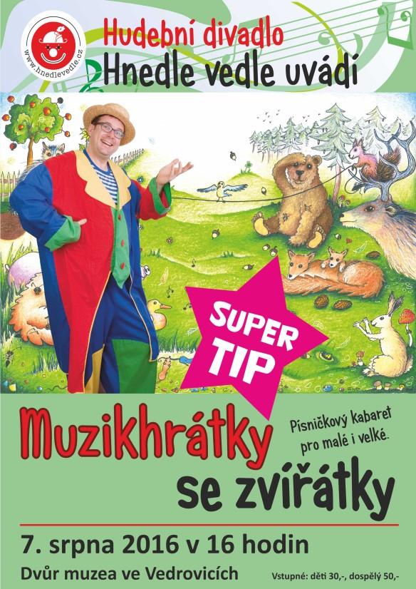 Dětské písničky v podání Toma, Zbyňka a členů Hnedle vedle. Zaručené hity roztancují a pobaví všechny bez rozdílu věku.