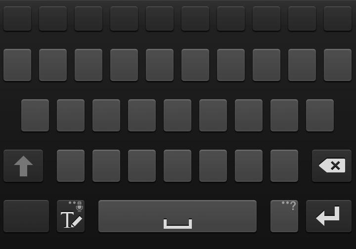 Změna typu klávesnice Klepněte a podržte položku a pak klepněte na položku a změňte typ klávesnice. Na plovoucí klávesnici klepněte a podržte položku a přesuňte klávesnici na jiné místo.