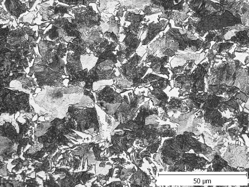 Pokračování Struktura oceli C45 o průměru 60 mm