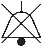 Poznámky: (1) Druh poplachu může být vyznačen uvnitř trojúhelníku nebo pod ním.