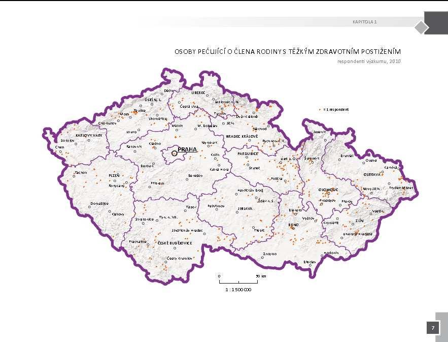 vybavují, jakéjsou rozdíly, v čem jsou problémy, Grafy, tabulky Mapa: C.