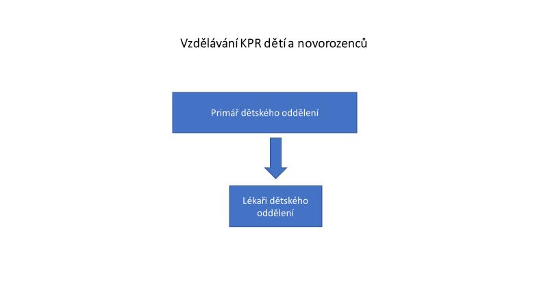 Obr. 1. Analýza procesu vzdělávání kardiopulmonální resuscitace před realizací projektu. c.