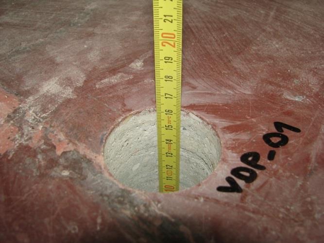 povrchová úprava betonu tl. 1 mm podkladní beton > tl.