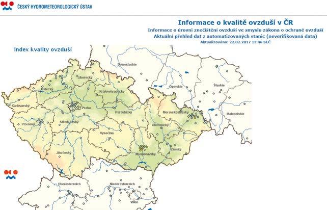 měření v rámci sítě ČHMÚ (jedná se o metodu, kdy jsou analyzovány z úsporných opatření dva odebrané vzorky najednou, tj. po párech).