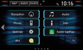APPLE CARPLAY A ANDROID AUTO ** Svůj telefon se systémem Android nebo svůj iphone můžete snadno spojit s dotykovým displejem, prostřednictvím kterého můžete telefonovat, poslouchat hudbu a odesílat