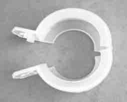 Zpětná klapka plast.membránová pro vodoměr CPR-RP (barva bílá) 25,5 ZK.PL.