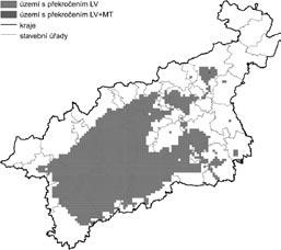 Zóna Karlovarský kraj Tab. I Vymezení oblastí se zhoršenou kvalitou ovzduší (v % území) Stavební úřad NO 2 (r IL) Městský úřad Cheb 0,4 Tab. III.