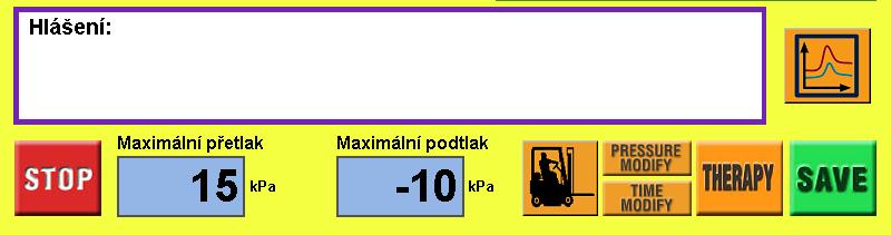 Dále zkontrolujeme aretační pojistku (5), určenou k aretaci ručně ovládaného lineárního vedení horizontálního posuvu (4) aplikačního válce (1) ve směrech jeho osy.