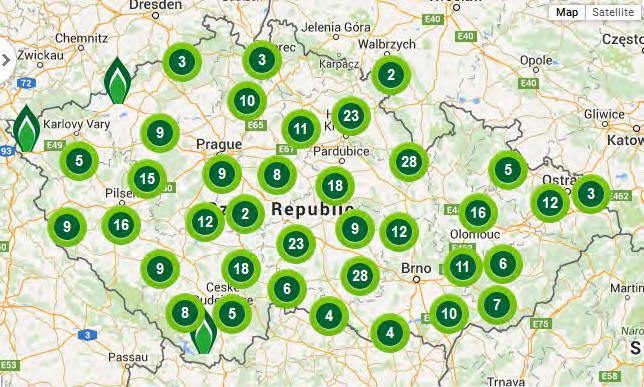 že kapacita O-BPS zpracovávajících BRO je vzhledem k produkci nedostatečná a hlavně nerovnoměrná v jednotlivých krajích.