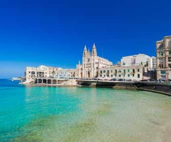 Výlet lodí, celodenní výlet na ostrov Gozo, laguny a pláže, Valetta tour. sprachcaffe.com St. Julians. Triq Alamein, Malta, St. Pauls Bay Mons Amifsud San Pawl il-baħar, Malta PROČ MALTA?