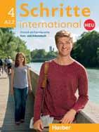 Učebnice pro střední a jazykové školy - začátečníci Hueber Schritte international neu 6- dílná učebnice vede na úroveň B1 (42 lekcí) Má schvalovací doložku ministerstva školství.