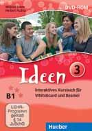 Hueber Učebnice pro střední školy začátečníci Ideen 3- dílná učebnice je koncipovaná podle požadavků Společného evropského referenčního rámce, cílem je dovést studenty na úroveň B1.