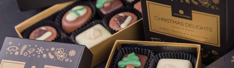 Výber 4 sviatočných čokoládiek Chocolissimo: chutné plnky v ešte lepšej čokoláde!