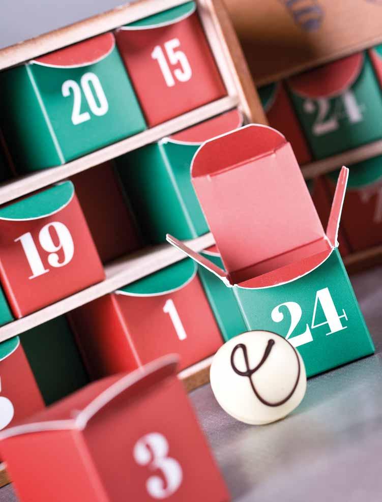 ADVENT TIME 3734 ADVENTNÝ KALENDÁR PREMIUM Rozmery balenia: 230 155 46 mm Hmotnosť netto: 288 g Cena bez DPH: