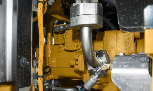 Hydraulický systém Rychlý, přesný, flexibilní Pro rychlé přemisťování materiálu potřebujete účinnou hydrauliku přesně takového typu, jaký nabízí řada F.