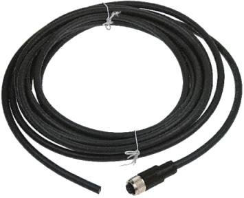 Připojovací kabely Popis Kód Připojovací kabel světelná závora rozváděč / reléový modul s montáží na DIN lištu M12 / 4piny stíněný propojovací kabel, přímý konektor pro TX 5 m E-84-5 10 m E-84-10 M12