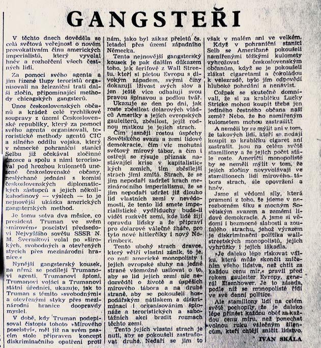 Ivan Skála: Gangsteři,