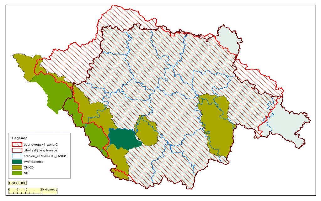 Příloha č. 1. přehledová mapa lesnictví č.