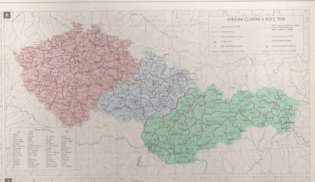 - Podkarpatská Rus byla připojena k Maďarsku 5.3. Vývoj po roce 1948 - k revolučním změnám ve správní organizaci došlo až zákonem o krajském zřízení z roku 1948, jímž od r.