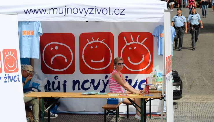 Létofest pomáhá Pomoc nadaci Můj nový život provází