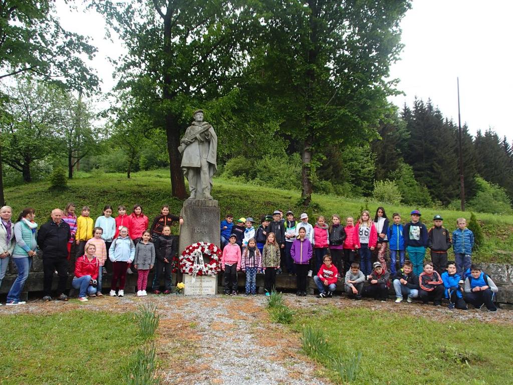 Výběr fotografií - naše návštěva v obci