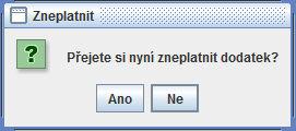 záznamy zrušit. Zneplatnění smlouvy se provede pomocí tlačítka Zneplatnit.