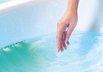 3 Hygiena B. Pokročilé polohovatelné vany Jsou určeny zejména pro intenzivní provoz. Povrch těchto van je zhotoven z odolného sklo-akrylátu.
