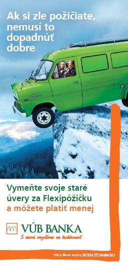 Aktuálna ponuka VÚB odráža potreby klientov Nízke poplatky všetky flexipôžičky až do 31. marca bez poplatku za poskytnutie (štandardne 2% z výšky úveru, min.