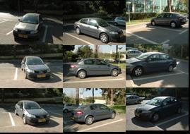 Car orientation very small dataset 22 cars 14