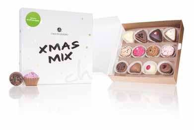 3845 XMAS MIX WITH BAUBLES Rozměry balení: 176 176 48 mm Hmotnost netto: 160 g Cena (bez DPH): 361,79 Kč Výborná sada pečlivě vybraných