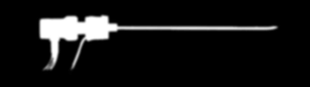 Novinka Contiplex Tuohy: Kompletně potažená Tuohy jehla se špendlíkovým hrotem Katetr se zavádí jehlou (Systém through-the-needle ) Měřítko 1:1 Contiplex D: Seříznutí hrotu jehly s úhlem 15 nebo 30
