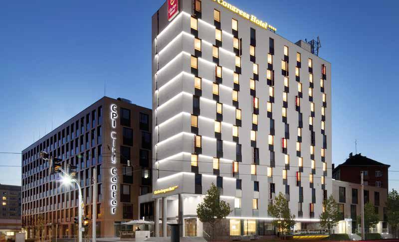 Moravská divize stavební společnosti PSJ v tomto termínu předala poslední z objektů multifunkčního komplexu - čtyřhvězdičkový hotel Clarion tak, aby byl dodržen termín jeho otevření dne 1. září 2013.