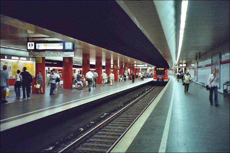 S-BAHN Výměna cestujících významný faktor pro: