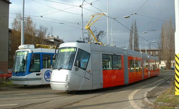 TRAMVAJE V ČR A SRN