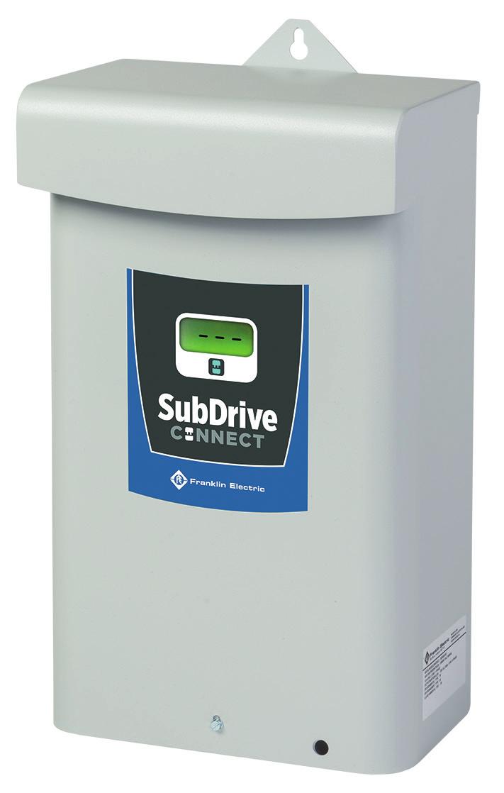 SubDrive "Connect" Tato nová generace léty prověřeného regulátoru konstantního tlaku obsahuje všechny funkce současného designu, stejně tak jako výhody a pokročilé funkce nového SubDrive Connect