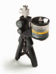 testovací pumpa Pumpa Fluke 700HTP-2 je určena ke generování tlaku až 10000 psi/700 bar.