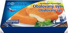 Obaľovaný syr hlbokozmrazený 400 g