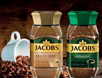 zľava do 44% Jacobs instantná káva 2 druhy 100 g jednotková cena 34,90