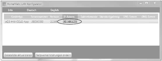 Zbrazení IP adresy pmcí nvéh sftwaru K zbrazení IP adresy centrální řídící jedntky můžete pužít nvý sftware HmeMatic, který si stáhnete následujícím způsbem: Otevřete stránku www.hmematic.cm.