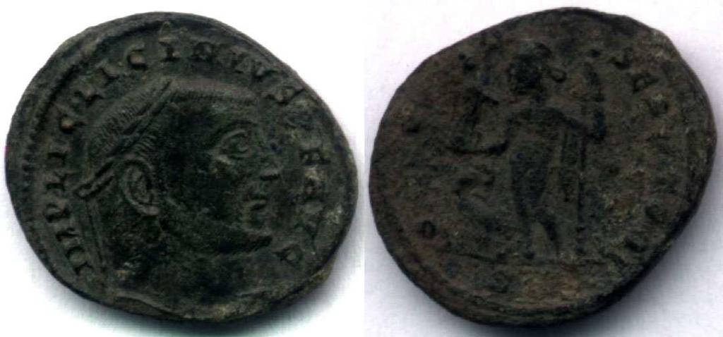 vlevo, v exergu SM TS, GENIO AVGVSTI, RIC 30b, Coh 2 1-/1-400,- zpět 34. 35. Řím císařství, Licinius I.