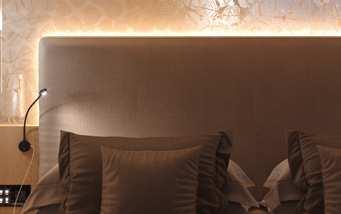 111 orientační svítidlo do hotelu jako bezpečnostní osvětlení do soklů v koupelnách a nábytku v ložnicích > verze: integrovaný