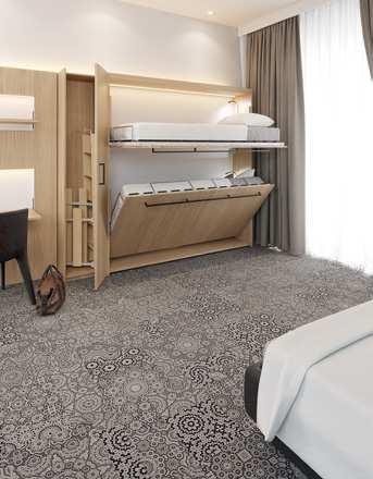 obývací pokoj/ložnice/pracovna Häfele Duoletto vestavná sklopná postel vestavná sklopná postel Bez matrace obj. číslo 271.89.