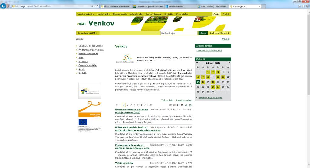 komunitně vedeném místním rozvoji (CLLD). v rámci seminářů k 4. a 5.