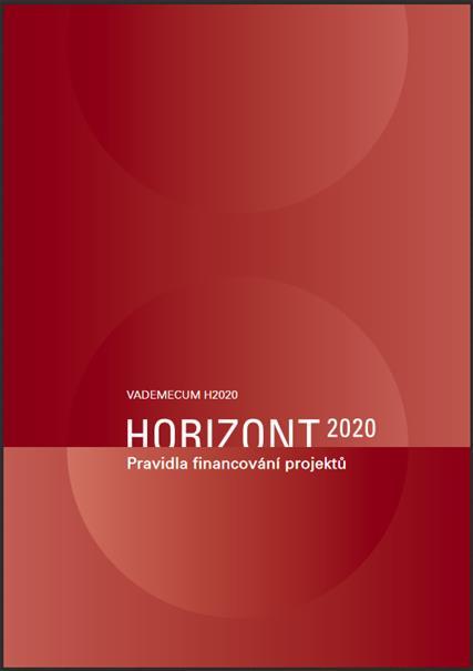 Novinky Aktualizace publikace: Pravidla financování projektů H2020 Výraznější změny zaznamenaly následující kapitoly brožury: Kapitola 2.3.1.