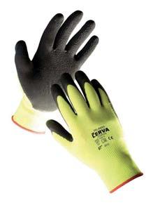 10 info Ochranné rukavice kombinované pracovní rukavice TERN jsou