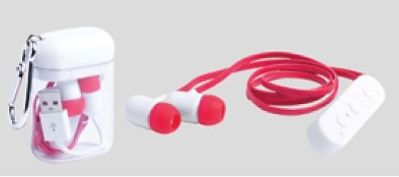269,90 Kč/ks STEPEK Bluetooth sluchátka do uší s vestavěnou dobíjecí baterií včetně USB nabíjecího kabelu.